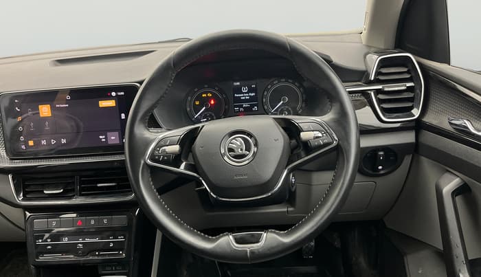 2021 Skoda KUSHAQ STYLE 1.0L TSI MT, Petrol, Manual, 73,194 km, Steering Wheel Close Up