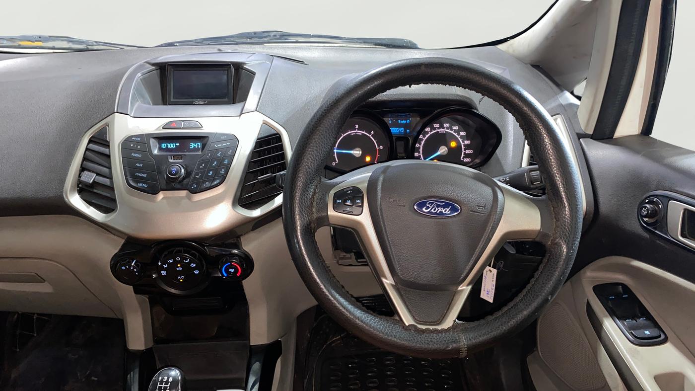 2013 Ford Ecosport TREND 1.5L DIESEL, Diesel, Manual, 88,795 km, Steering Wheel Close Up