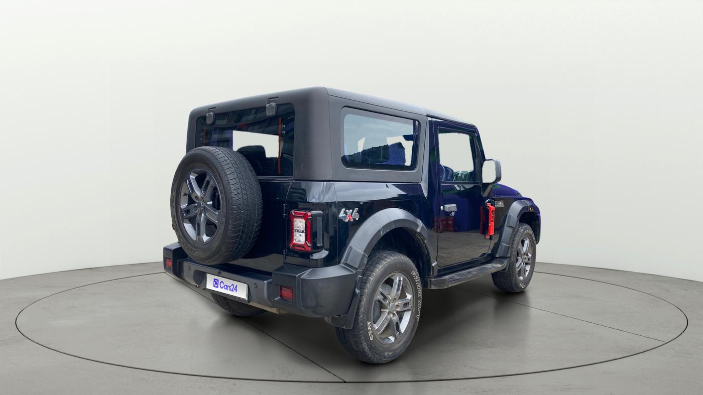 2021 Mahindra Thar LX PETROL HT 4WD AT, Petrol, Automatic, 42,277 km, Right Back Diagonal