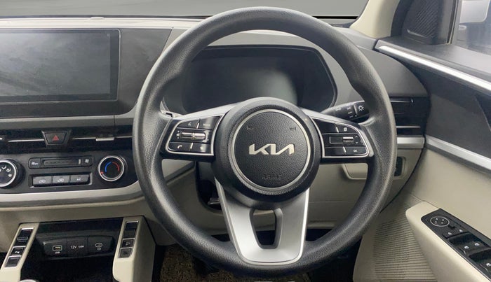 2023 KIA CARENS PRESTIGE 1.5 PETROL 7 STR, Petrol, Manual, 72,877 km, Steering Wheel Close Up