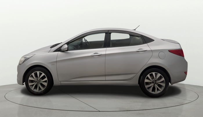 2015 Hyundai Verna FLUIDIC 4S1.6 VTVT S O AT, Petrol, Automatic, 80,101 km, Left Side