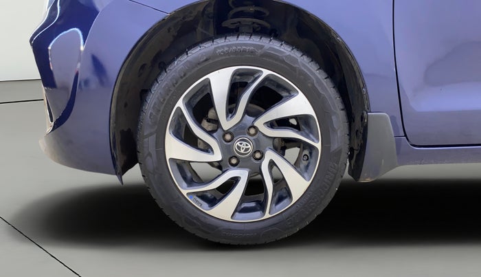 2019 Toyota Glanza G ISG, Petrol, Manual, 1,19,623 km, Left Front Wheel