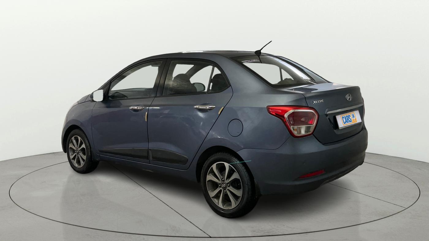 2015 Hyundai Xcent SX 1.2 (O), Petrol, Manual, 54,808 km, Left Back Diagonal