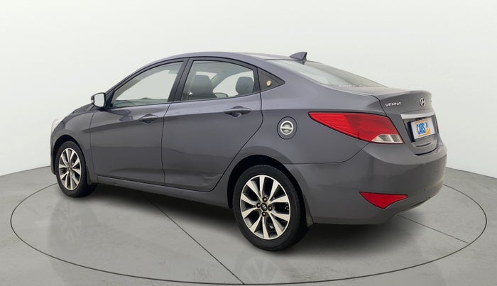 2016 Hyundai Verna 1.6 VTVT SX, Petrol, Manual, 64,510 km, Left Back Diagonal