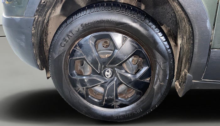 2023 Tata PUNCH ADVENTURE RHYTHM CAMO EDITION AMT, Petrol, Automatic, 18,260 km, Left Front Wheel