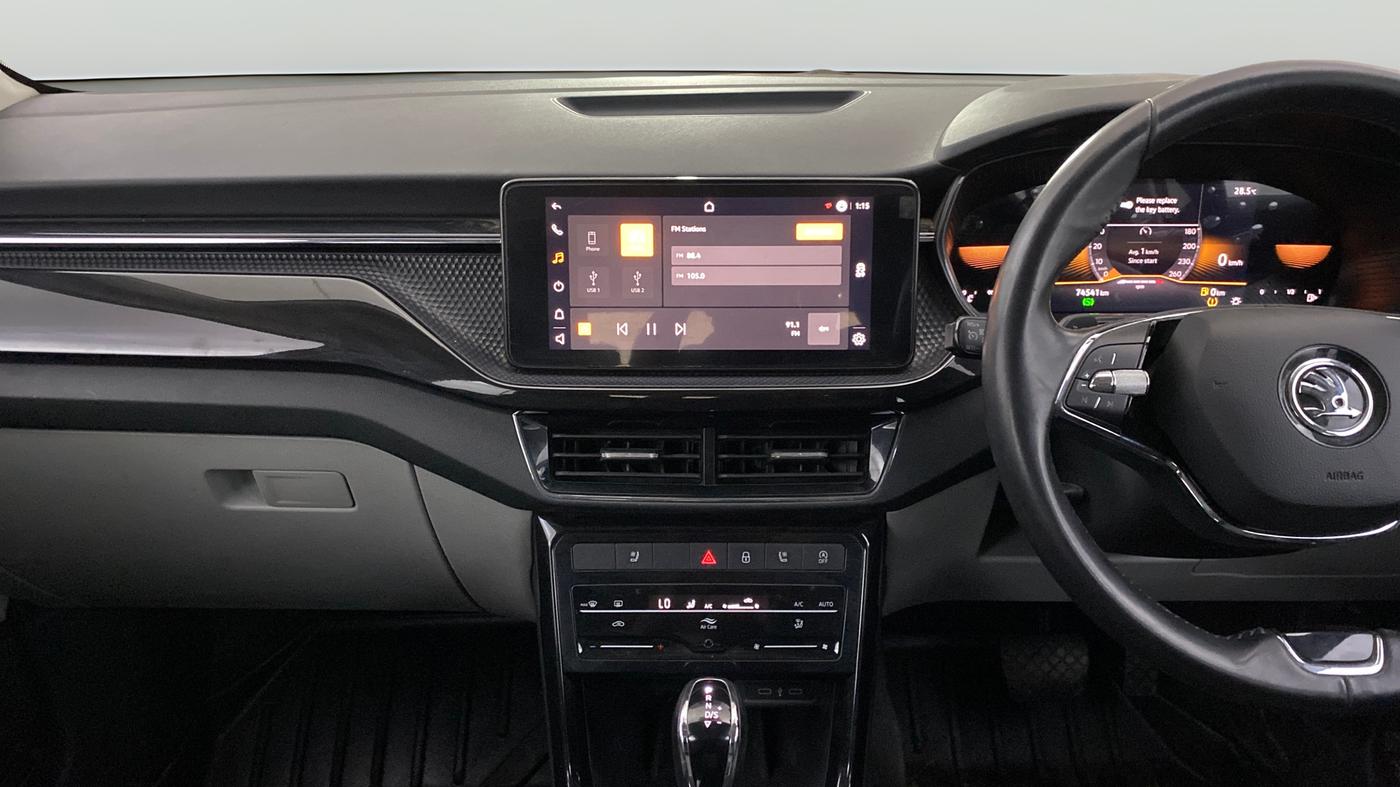 2023 Skoda KUSHAQ STYLE 1.5L TSI DSG, Petrol, Automatic, 74,540 km, Air Conditioner