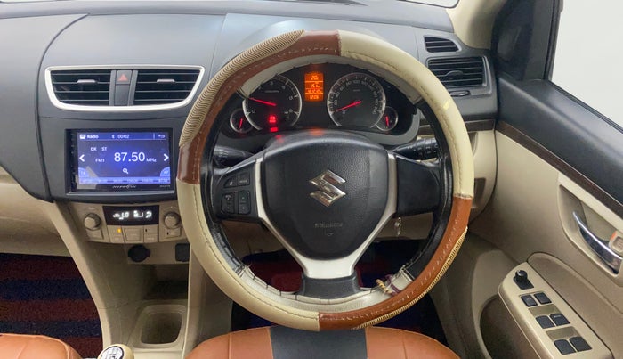2013 Maruti Swift Dzire ZDI, Diesel, Manual, 1,21,170 km, Steering Wheel Close Up