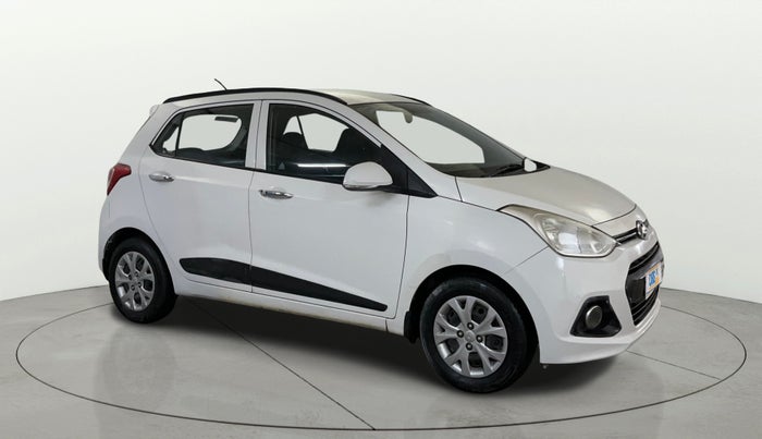 2014 Hyundai Grand i10 SPORTZ 1.2 KAPPA VTVT, Petrol, Manual, 60,821 km, Right Front Diagonal