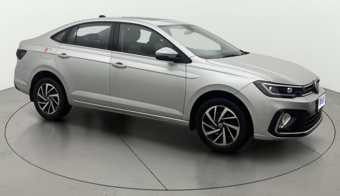 2022 Volkswagen VIRTUS TOPLINE TSI 1.0 AT, Petrol, Automatic, 86,171 km, Right Front Diagonal
