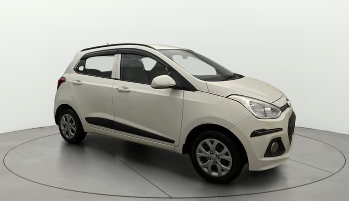 2015 Hyundai Grand i10 SPORTZ 1.2 KAPPA VTVT, Petrol, Manual, 17,282 km, Right Front Diagonal