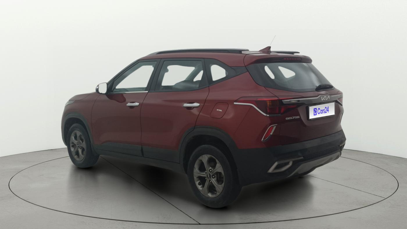 2022 KIA SELTOS HTK PLUS 1.5 IMT, Petrol, Manual, 74,054 km, Left Back Diagonal