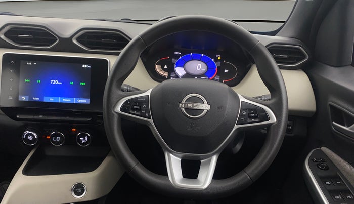 2022 Nissan MAGNITE XV TURBO CVT, Petrol, Automatic, 41,962 km, Steering Wheel Close Up