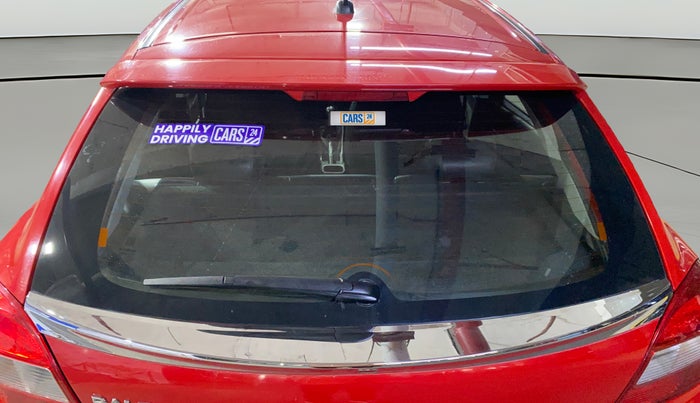 2016 Maruti Baleno DELTA PETROL 1.2, Petrol, Manual, 47,594 km, Rear Windshield