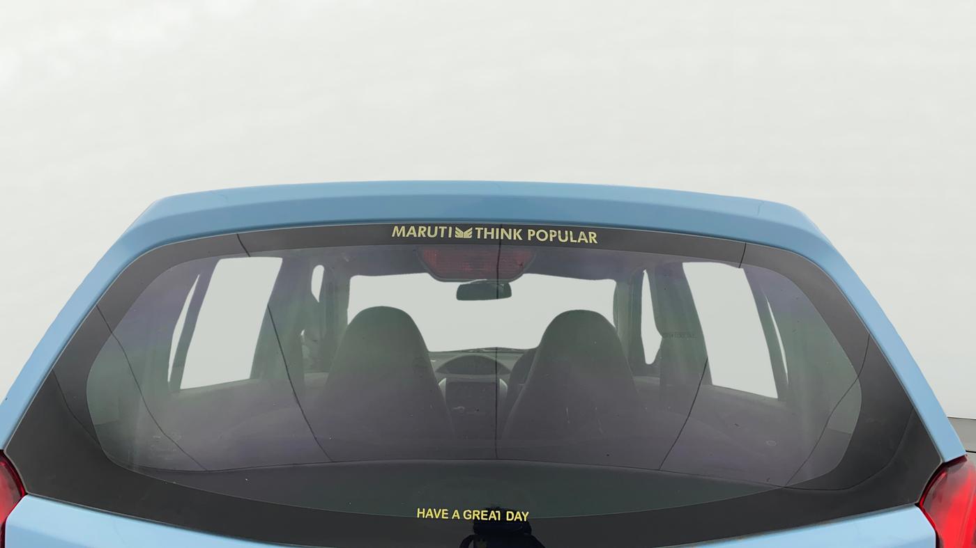 2012 Maruti Alto 800 LXI, Petrol, Manual, 85,772 km, Rear Windshield