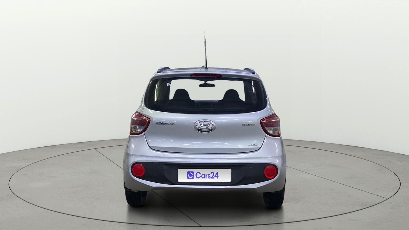 2017 Hyundai Grand i10 SPORTZ (O) 1.2 KAPPA VTVT, Petrol, Manual, 69,088 km, Back/Rear