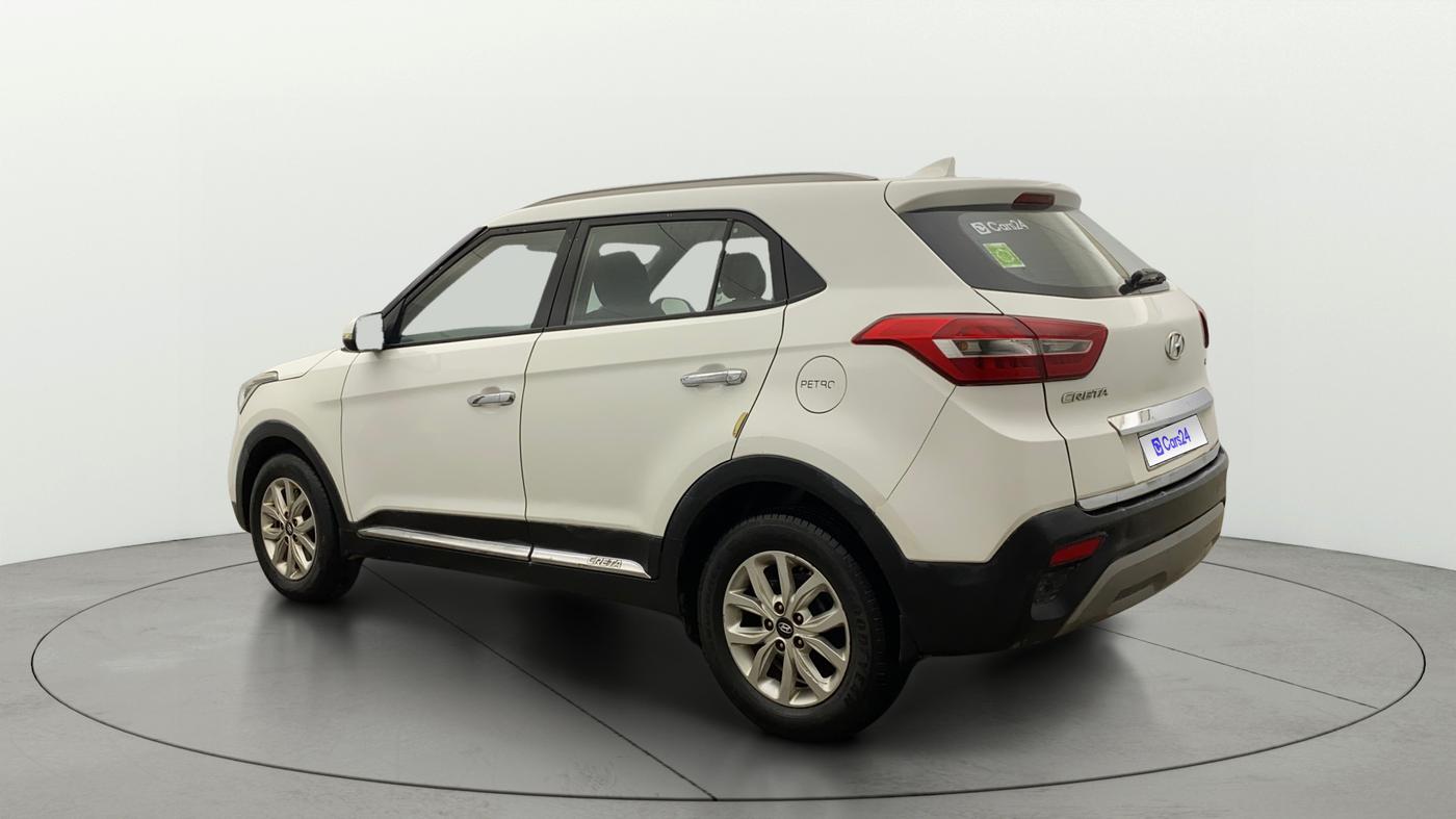 2019 Hyundai Creta SX 1.6 PETROL, Petrol, Manual, 71,876 km, Left Back Diagonal