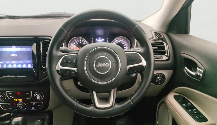 2018 Jeep Compass LIMITED 1.4 PETROL AT, Petrol, Automatic, 70,787 km, Steering Wheel Close Up