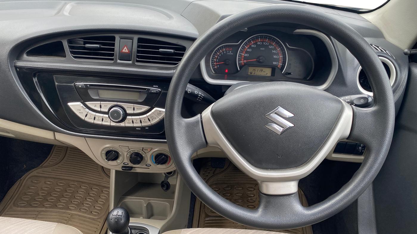 2018 Maruti Alto K10 VXI, Petrol, Manual, 15,115 km, Steering Wheel Close Up