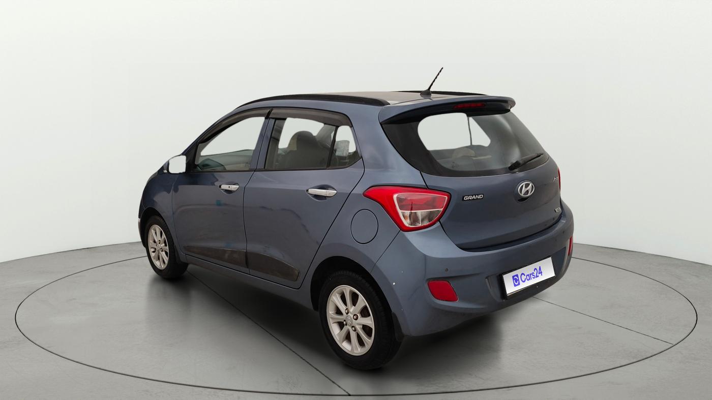 2014 Hyundai Grand i10 ASTA 1.2 KAPPA VTVT, Petrol, Manual, 47,229 km, Left Back Diagonal