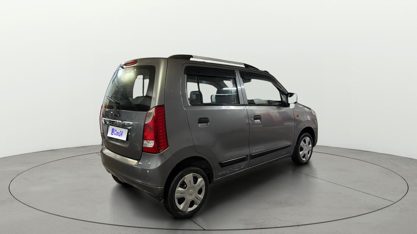 2017 Maruti Wagon R 1.0 VXI, Petrol, Manual, 28,201 km, Right Back Diagonal