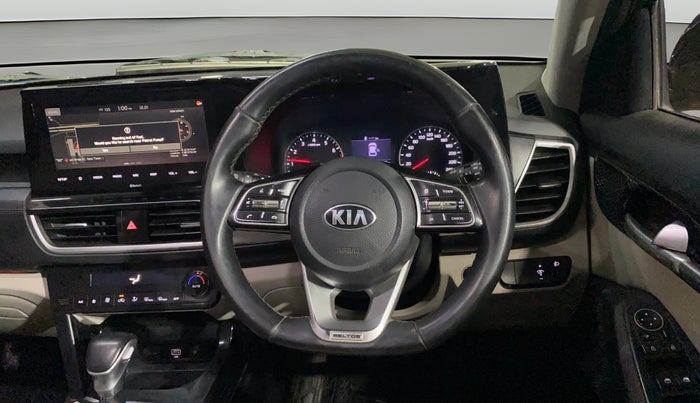 2019 KIA SELTOS HTX IVT 1.5 PETROL, Petrol, Automatic, 54,013 km, Steering Wheel Close Up