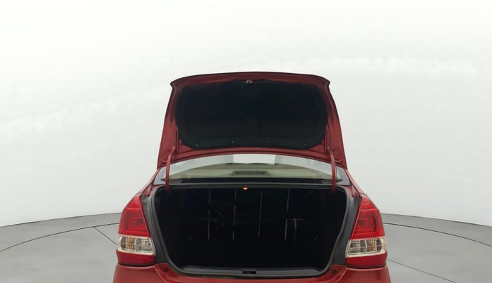 2013 Toyota Etios G, Petrol, Manual, 77,351 km, Boot Door Open