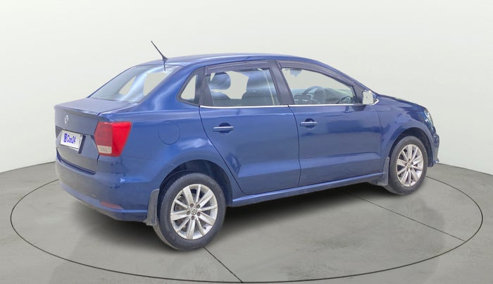 2016 Volkswagen Ameo HIGHLINE1.2L, Petrol, Manual, 78,230 km, Right Back Diagonal