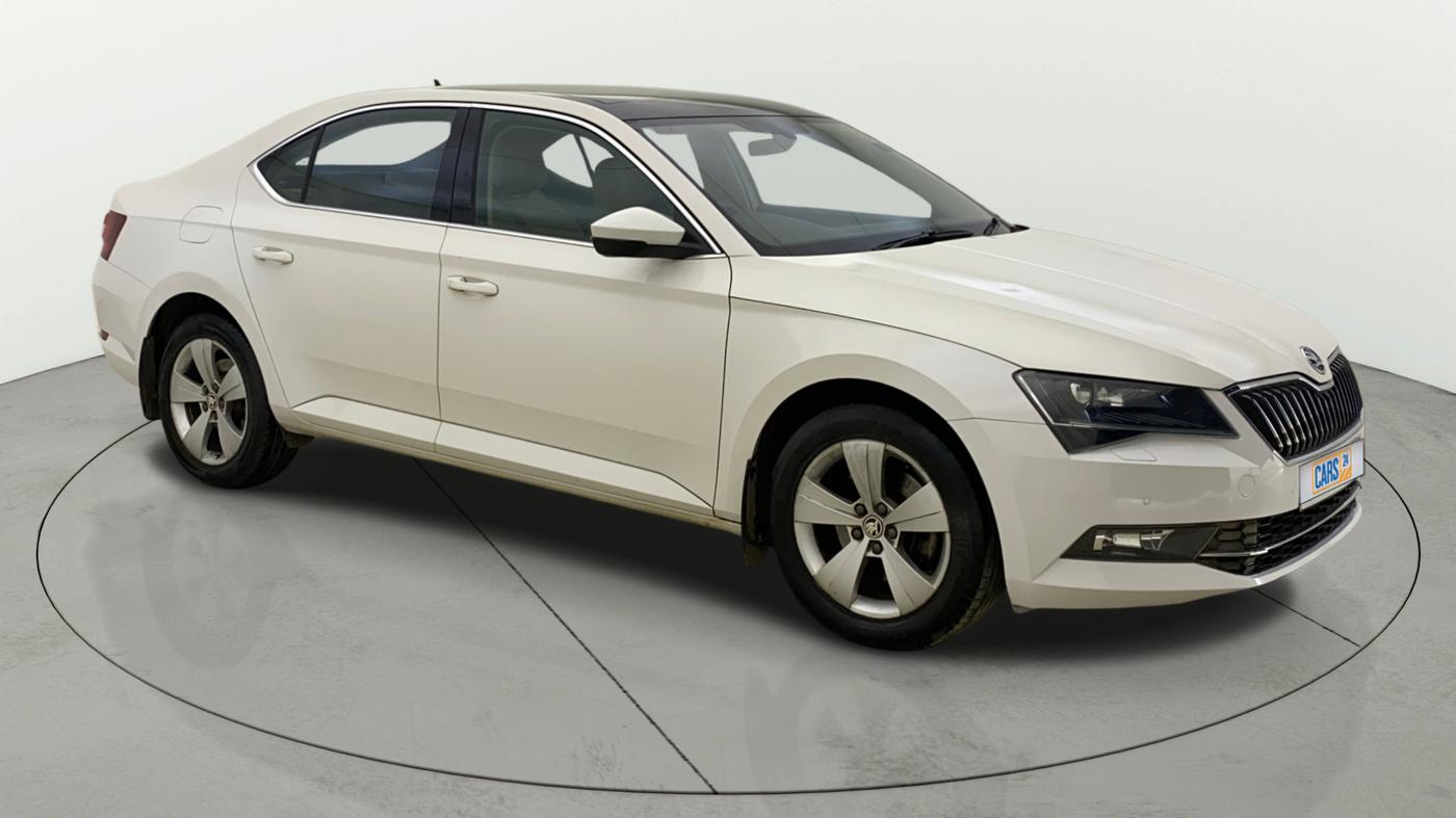 2019 Skoda Superb STYLE 1.8 TSI MT, Petrol, Manual, 50,278 km, Right Front Diagonal