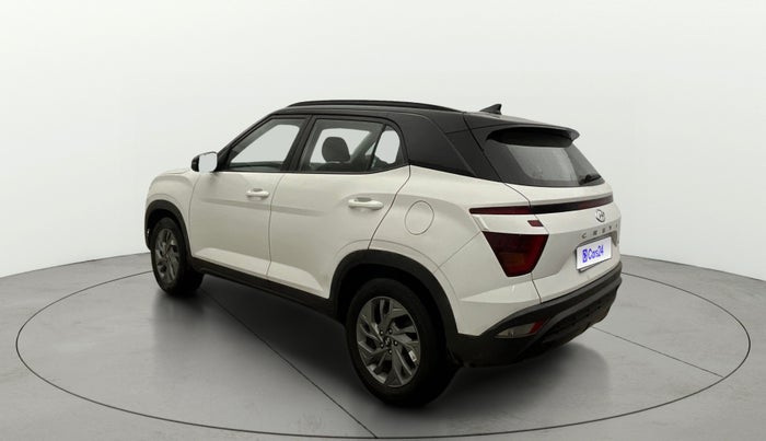 2021 Hyundai Creta SX (O) 1.4 TURBO DCT DUAL TONE, Petrol, Automatic, 92,101 km, Left Back Diagonal