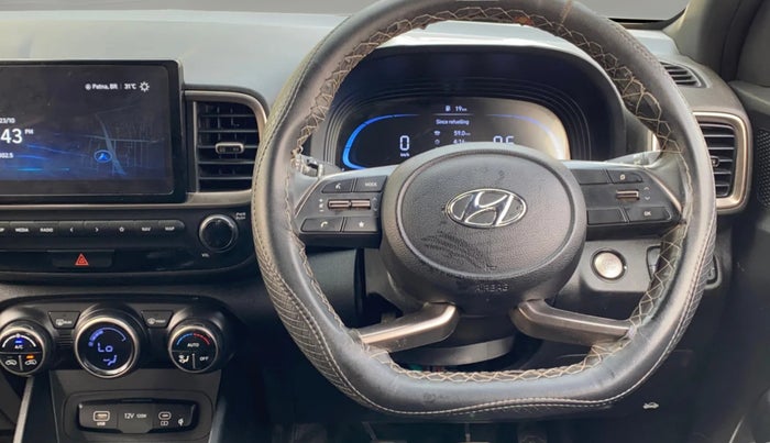 2024 Hyundai VENUE SX 1.2 KNIGHT EDITION, Petrol, Manual, 14,310 km, Steering Wheel Close Up