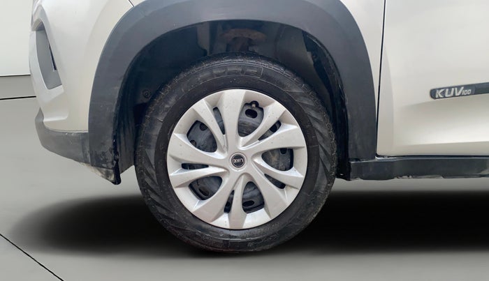 2017 Mahindra KUV 100 NXT K4+ D 6 STR, Diesel, Manual, 50,824 km, Left Front Wheel