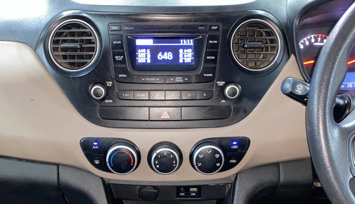 2016 Hyundai Grand i10 SPORTZ 1.2 KAPPA VTVT, Petrol, Manual, 36,185 km, Air Conditioner