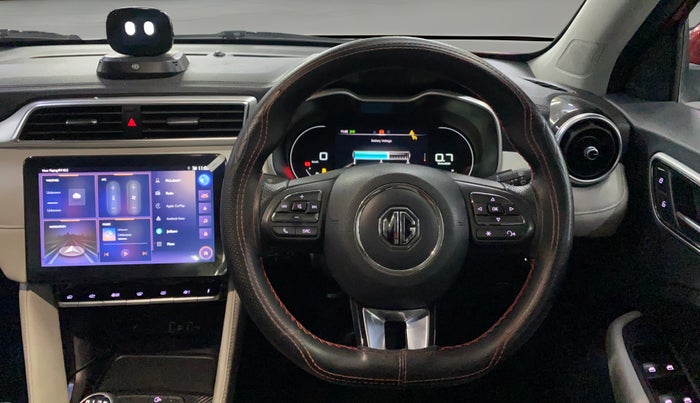 2022 MG ASTOR SHARP 1.5 MT, Petrol, Manual, 23,147 km, Steering Wheel Close Up