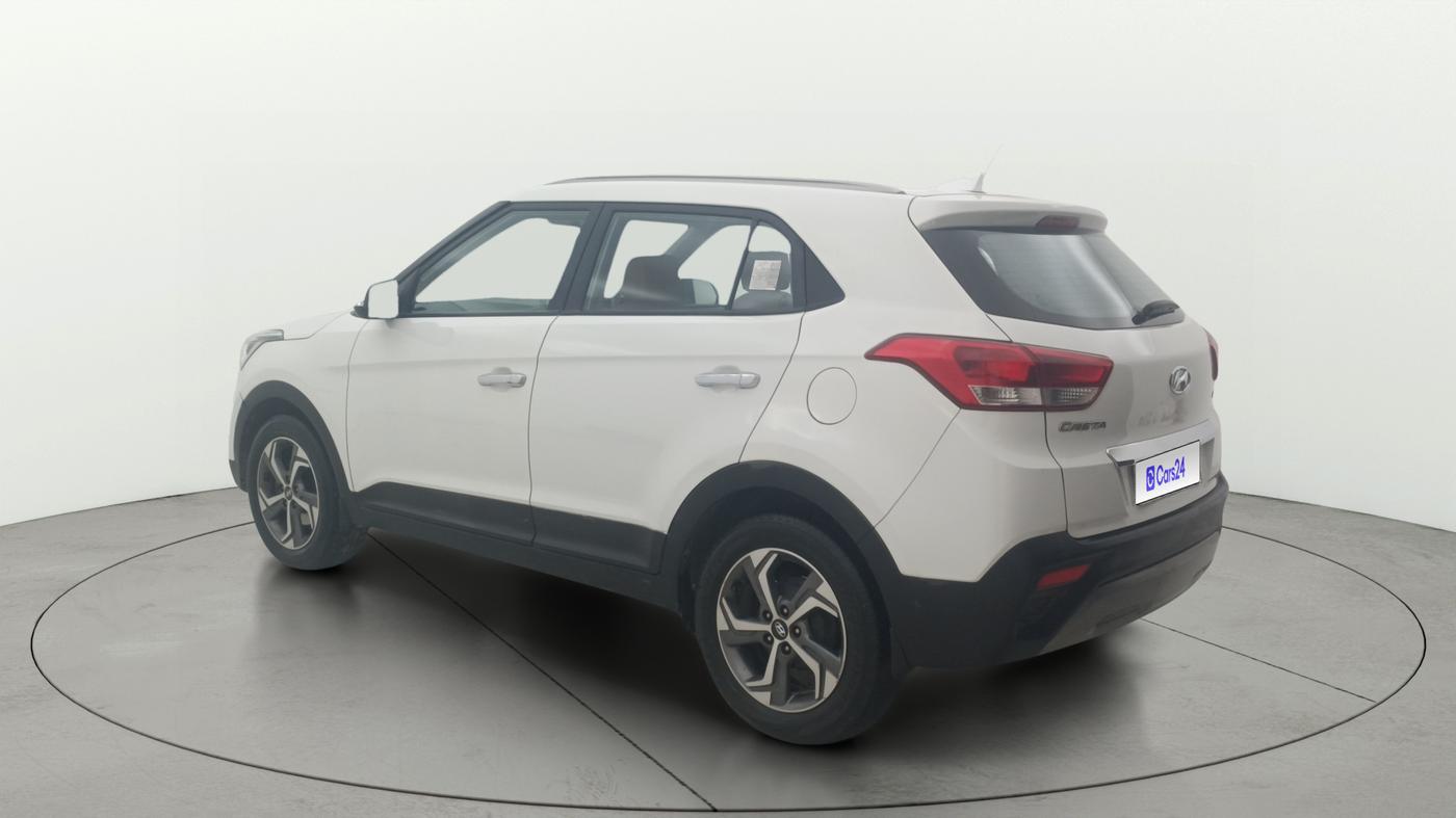 2018 Hyundai Creta SX AT 1.6 PETROL, Petrol, Automatic, 55,129 km, Left Back Diagonal
