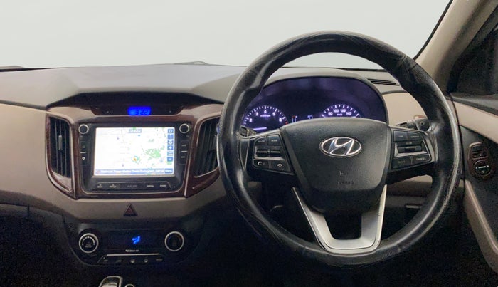 2018 Hyundai Creta SX AT 1.6 PETROL, Petrol, Automatic, 63,673 km, Steering Wheel Close Up
