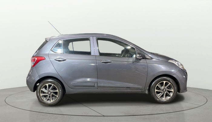 2017 Hyundai Grand i10 SPORTZ (O) AT 1.2 KAPPA VTVT, Petrol, Automatic, 77,839 km, Right Side View