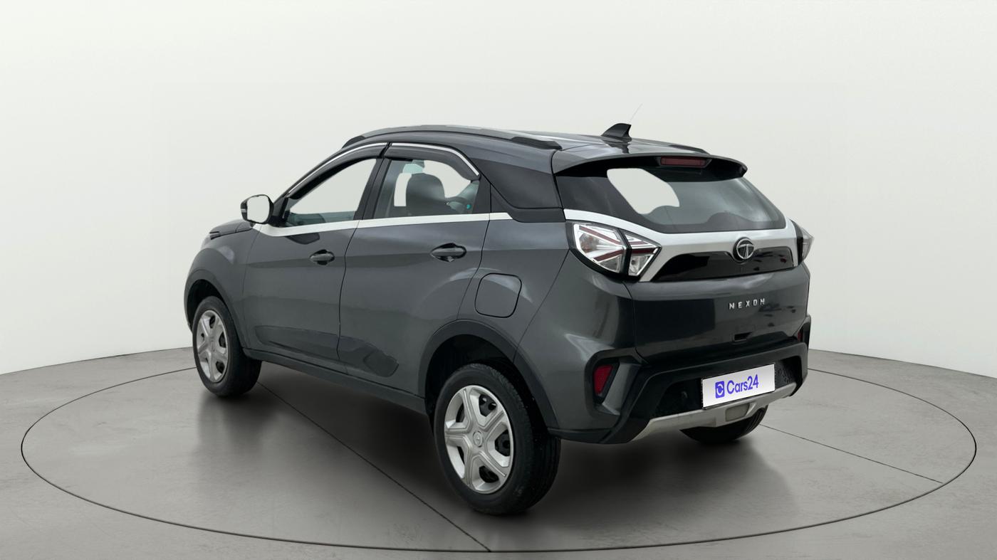 2021 Tata NEXON XZ PETROL, Petrol, Manual, 23,981 km, Left Back Diagonal