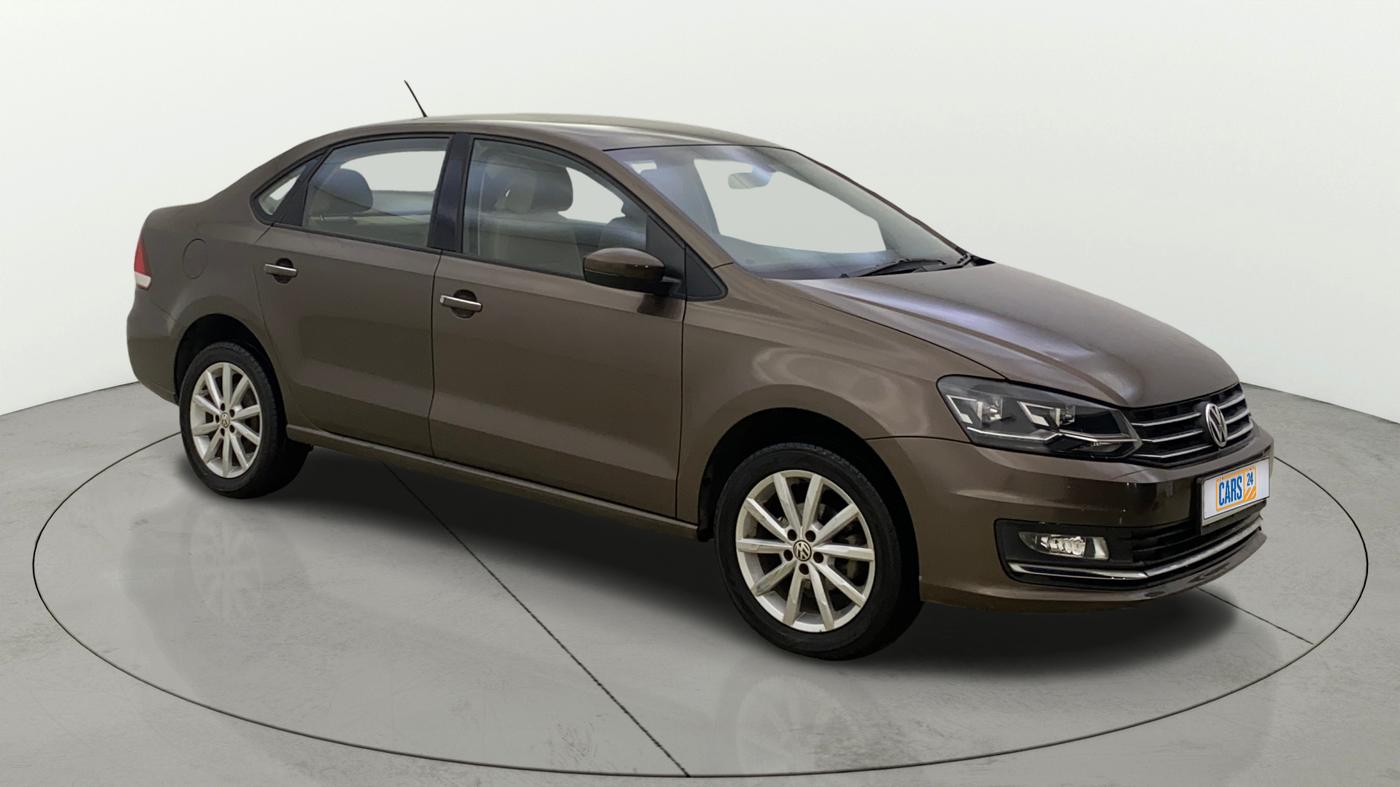 2017 Volkswagen Vento HIGHLINE PLUS 1.5 AT 16 ALLOY, Diesel, Automatic, 1,14,563 km, SRP