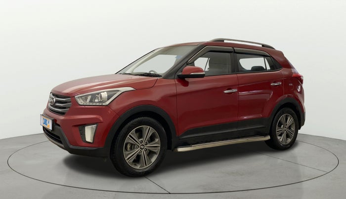 2018 Hyundai Creta SX PLUS AT 1.6 PETROL, Petrol, Automatic, 77,814 km, Left Front Diagonal