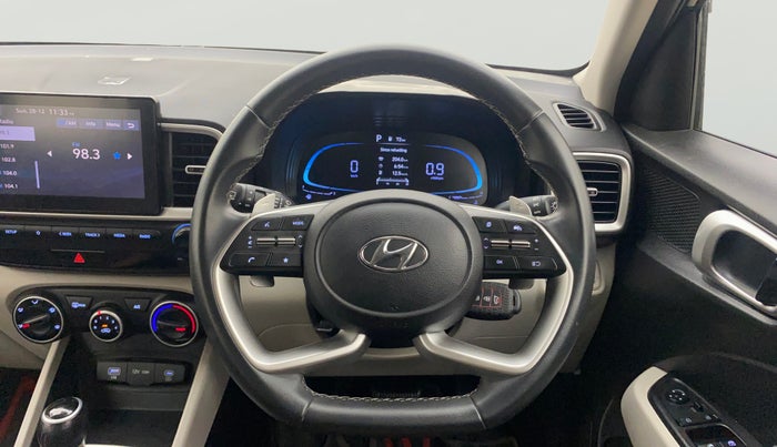 2023 Hyundai VENUE S (O) 1.0 Turbo Petrol DCT, Petrol, Automatic, 15,976 km, Steering Wheel Close Up