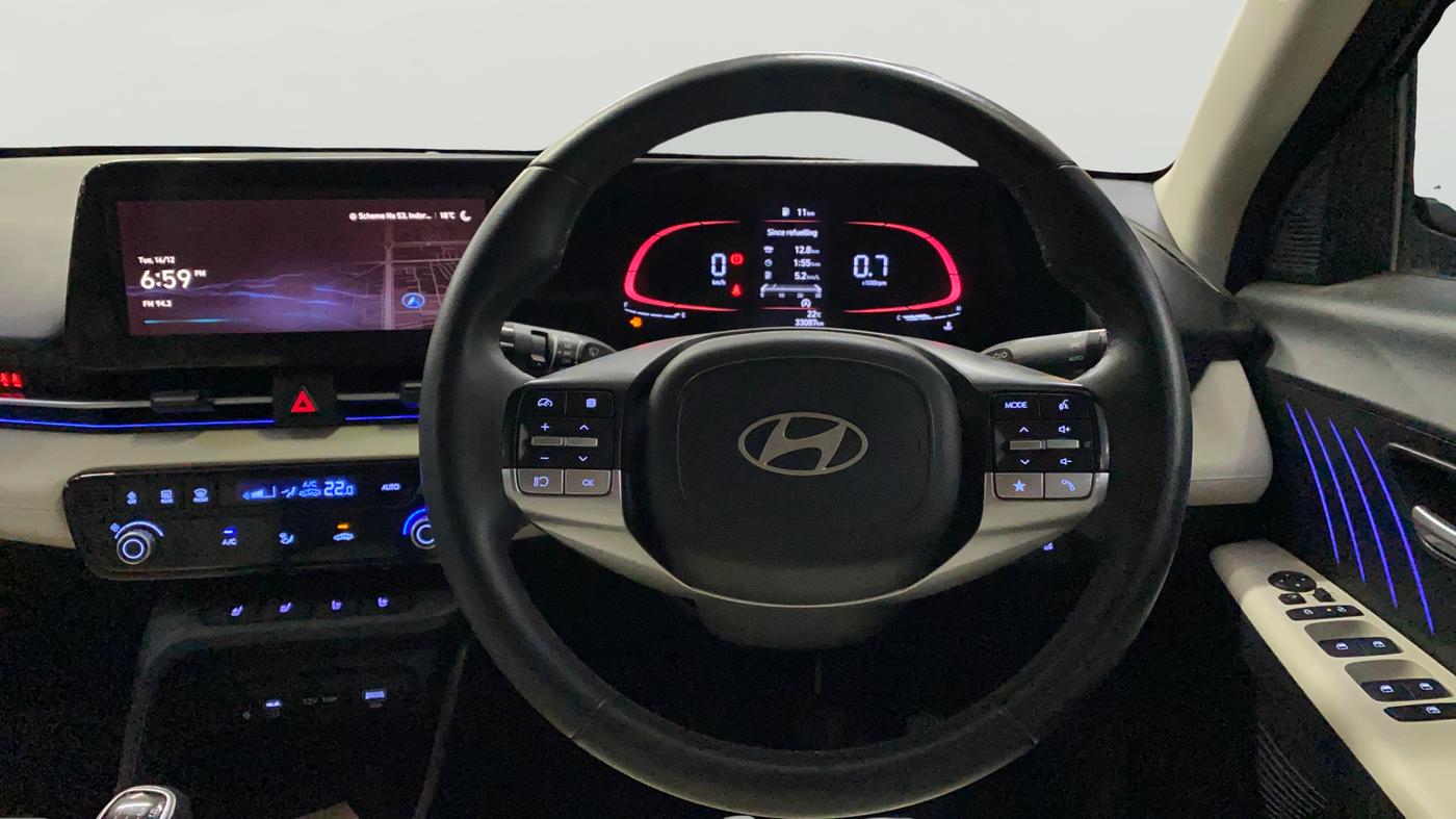 2023 Hyundai Verna SX (O) 1.5 MPI MT, Petrol, Manual, 33,101 km, Steering Wheel Close Up
