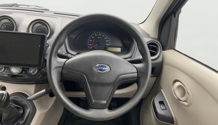 2017 Datsun Go T, Petrol, Manual, 42,089 km, Steering Wheel Close Up