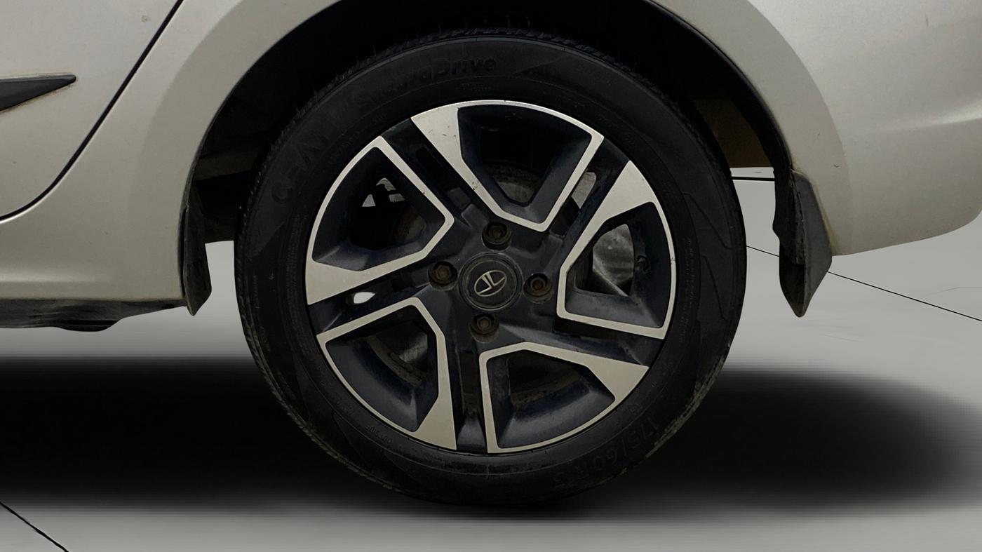 2018 Tata TIGOR XZ (O) PETROL, Petrol, Manual, 1,28,278 km, Left Rear Wheel