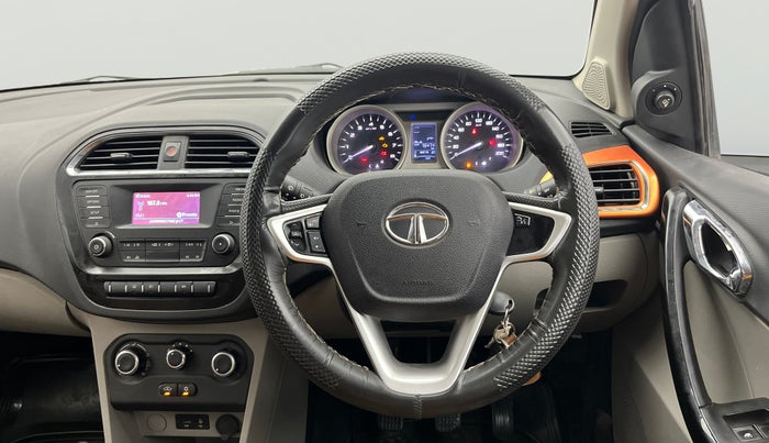 2017 Tata Tiago XZ PETROL, Petrol, Manual, 75,413 km, Steering Wheel Close Up