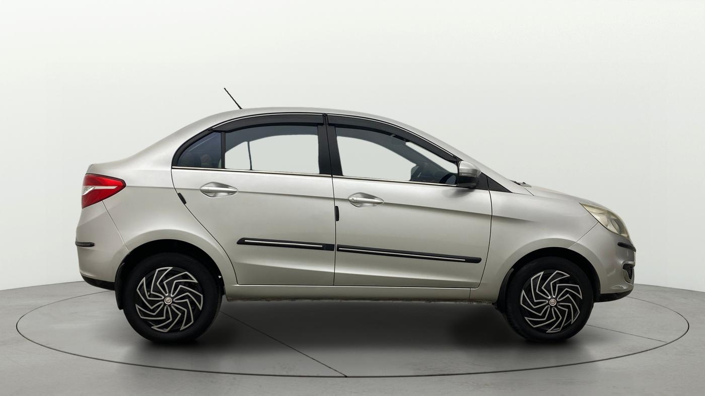 2016 Tata Zest XMS PETROL, Petrol, Manual, 89,877 km, Right Side View