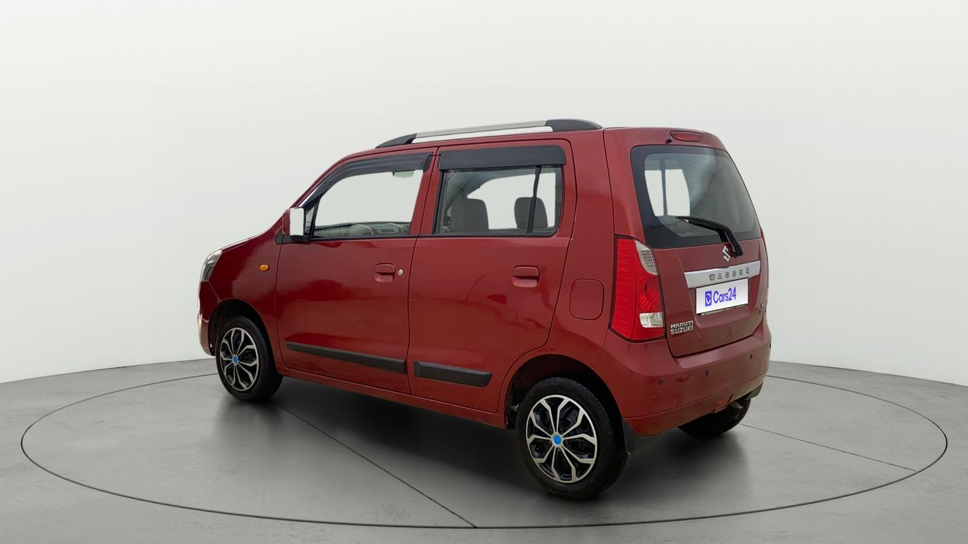 2015 Maruti Wagon R 1.0 VXI AMT, Petrol, Automatic, 32,019 km, Left Back Diagonal