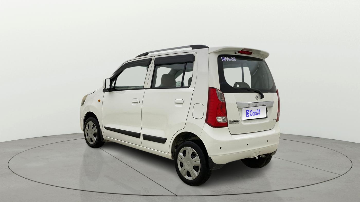 2018 Maruti Wagon R 1.0 VXI, Petrol, Manual, 68,579 km, Left Back Diagonal