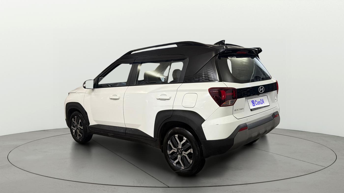2024 Hyundai EXTER SX 1.2 AMT DUAL TONE, Petrol, Automatic, 15,553 km, Left Back Diagonal