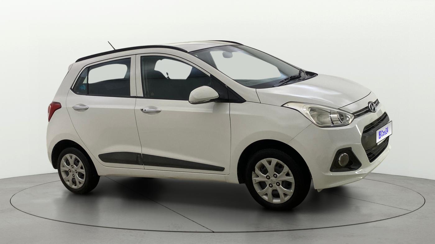 2013 Hyundai Grand i10 SPORTZ 1.2 KAPPA VTVT, Petrol, Manual, 45,242 km, Right Front Diagonal