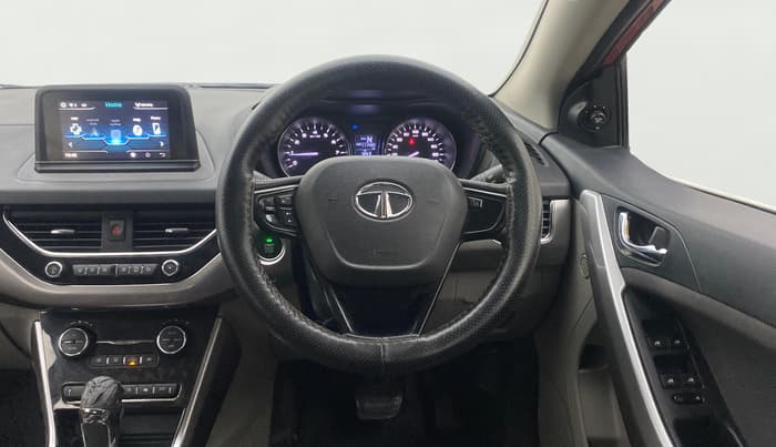 2018 Tata NEXON XZA PLUS DIESEL, Diesel, Automatic, 1,11,470 km, Steering Wheel Close Up